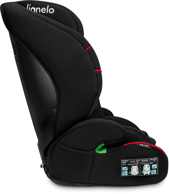 Автокрісло Lionelo Levi i-Size SPORTY BLACK